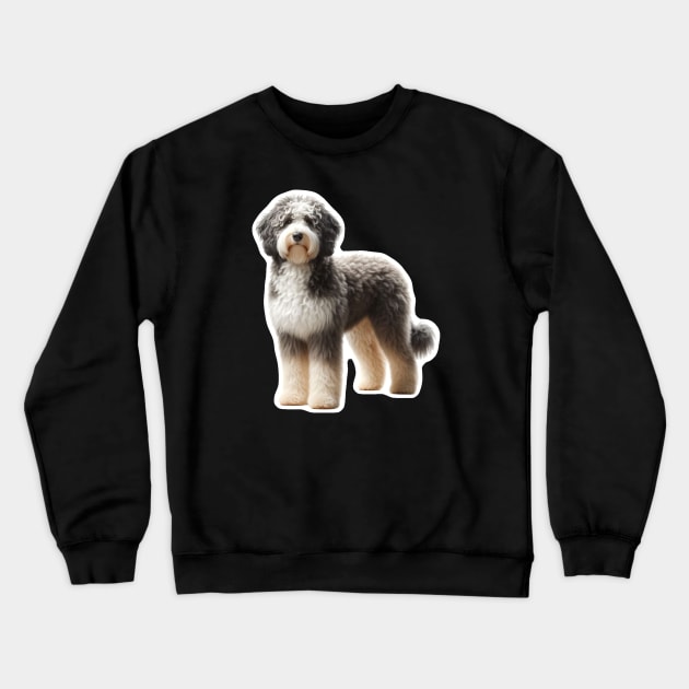 Aussiedoodle Crewneck Sweatshirt by millersye